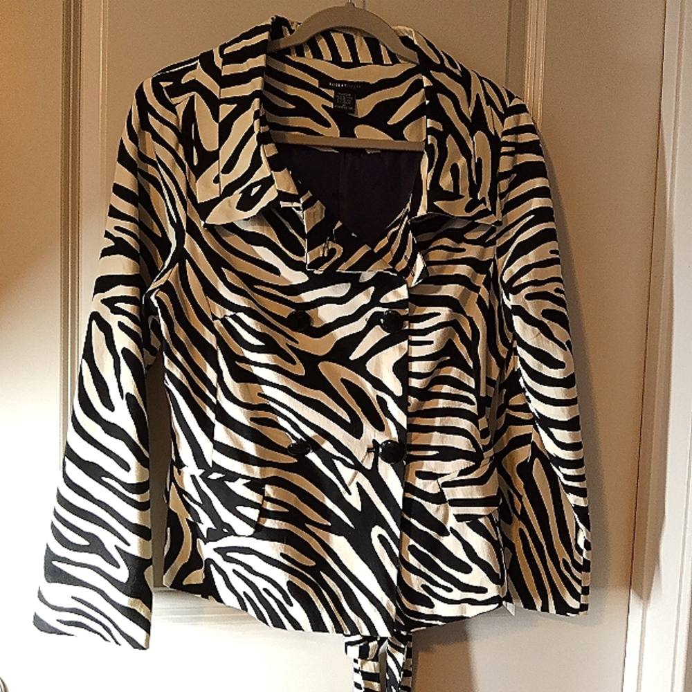 Robert Louis jacket zebra 🦓🦓 print